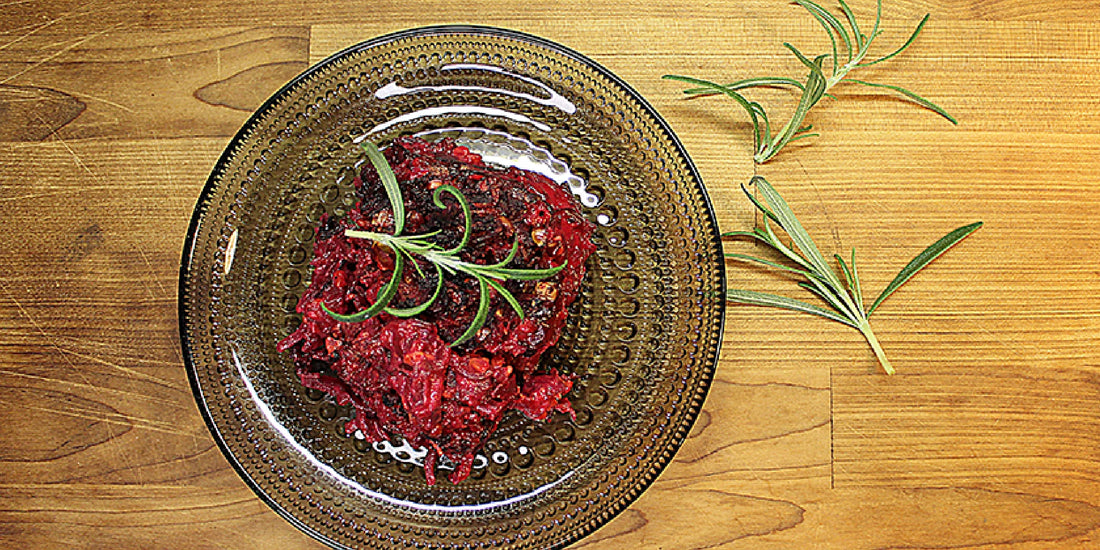 Punajuuri-aurajuustokiusaus