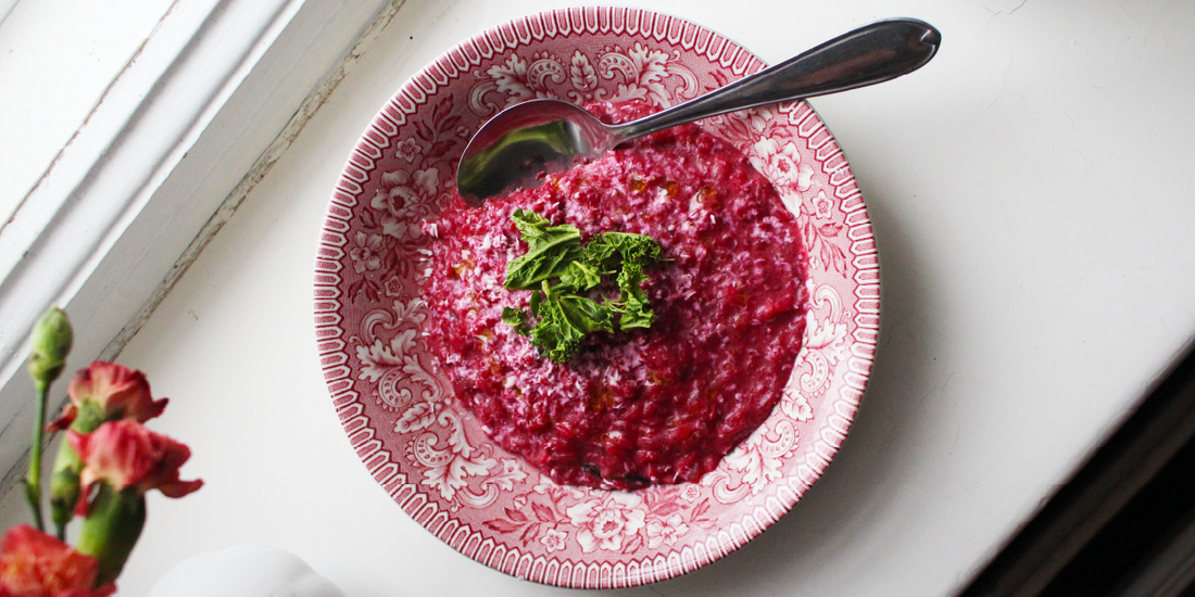 Punajuuririsotto