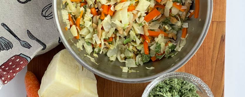 Tulinen kaalisalaatti 🥗