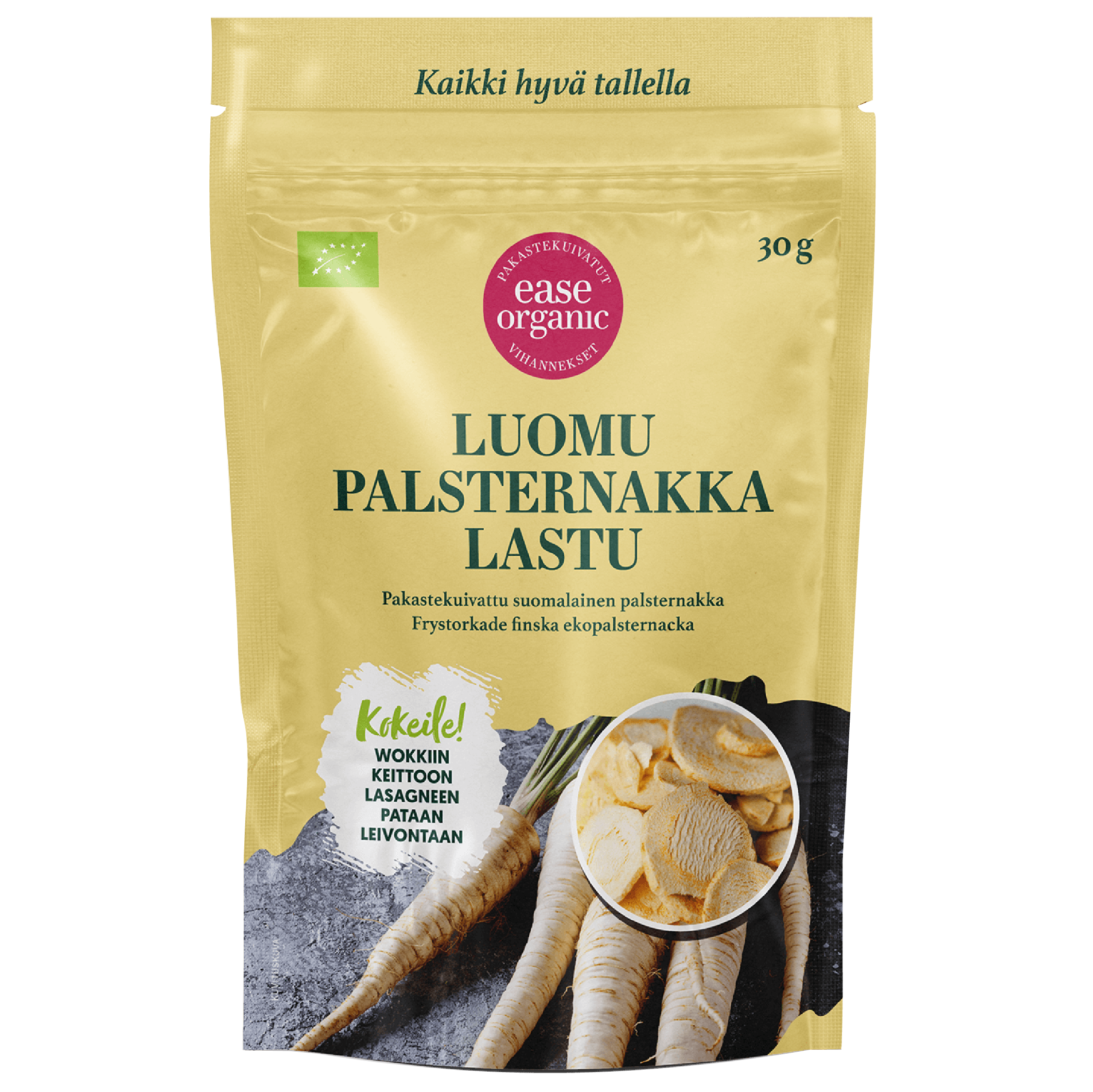 Pakastekuivatut luomuvihannekset 4 x 30g