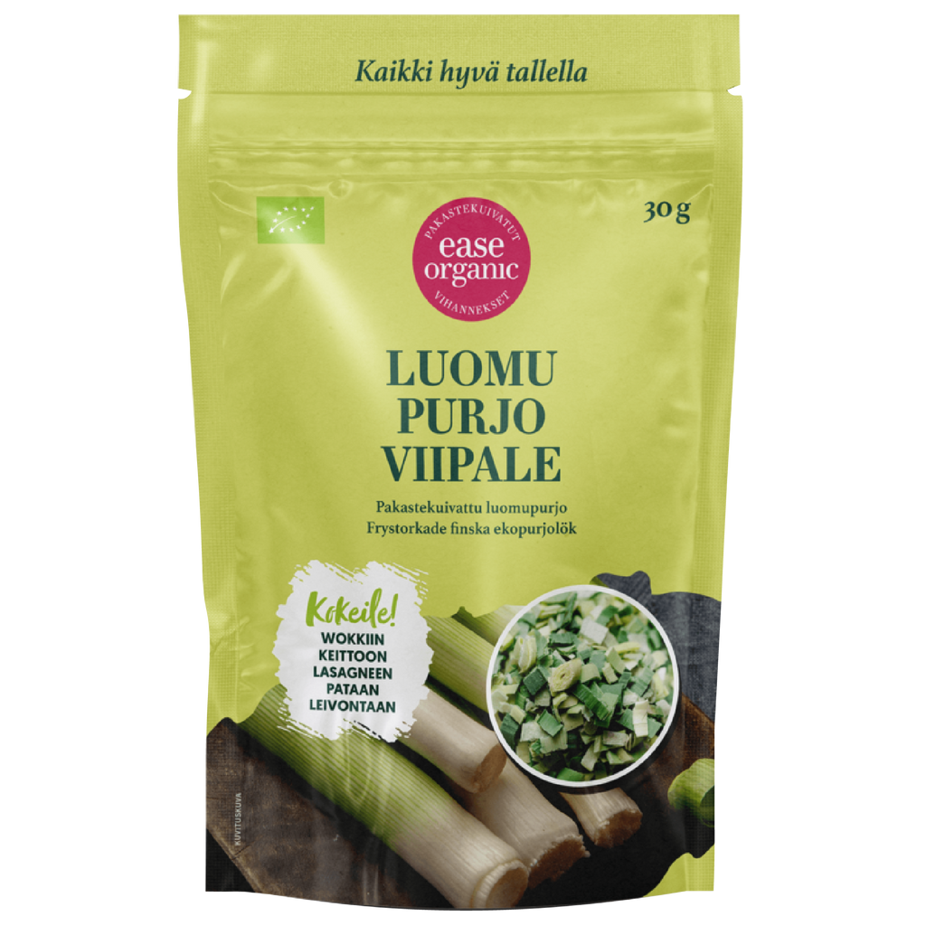 Pakastettu luomupurjoviipale 8kpl x 30 g