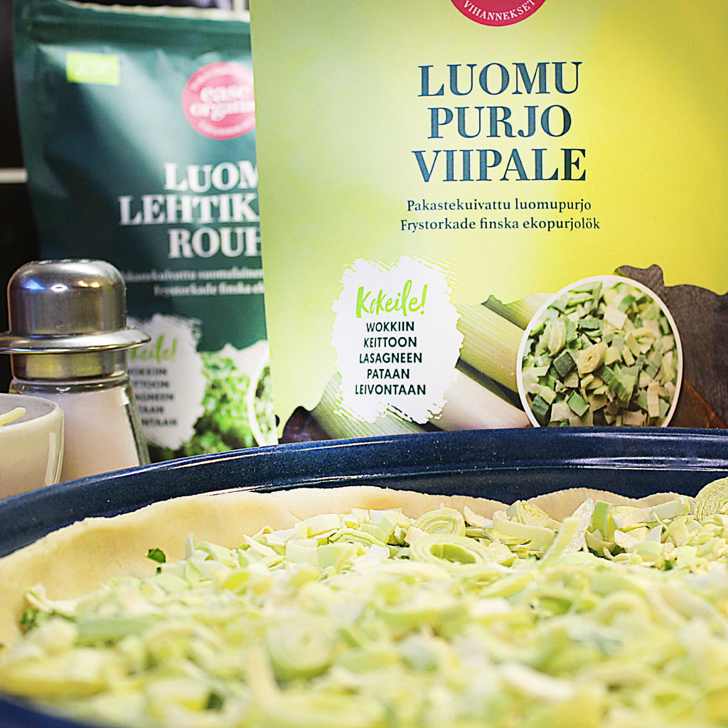 Pakastettu luomupurjoviipale 8kpl x 30 g